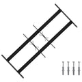 Griglia di Sicurezza per Finestre con 2 Traverse 43-74 cm - Set 3 pezzi