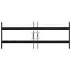 Griglia di Sicurezza per Finestre con 2 Traverse 43-74 cm - Set 3 pezzi