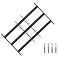 Griglia di Sicurezza per Finestra con 3 Traversine - Set 3 pz