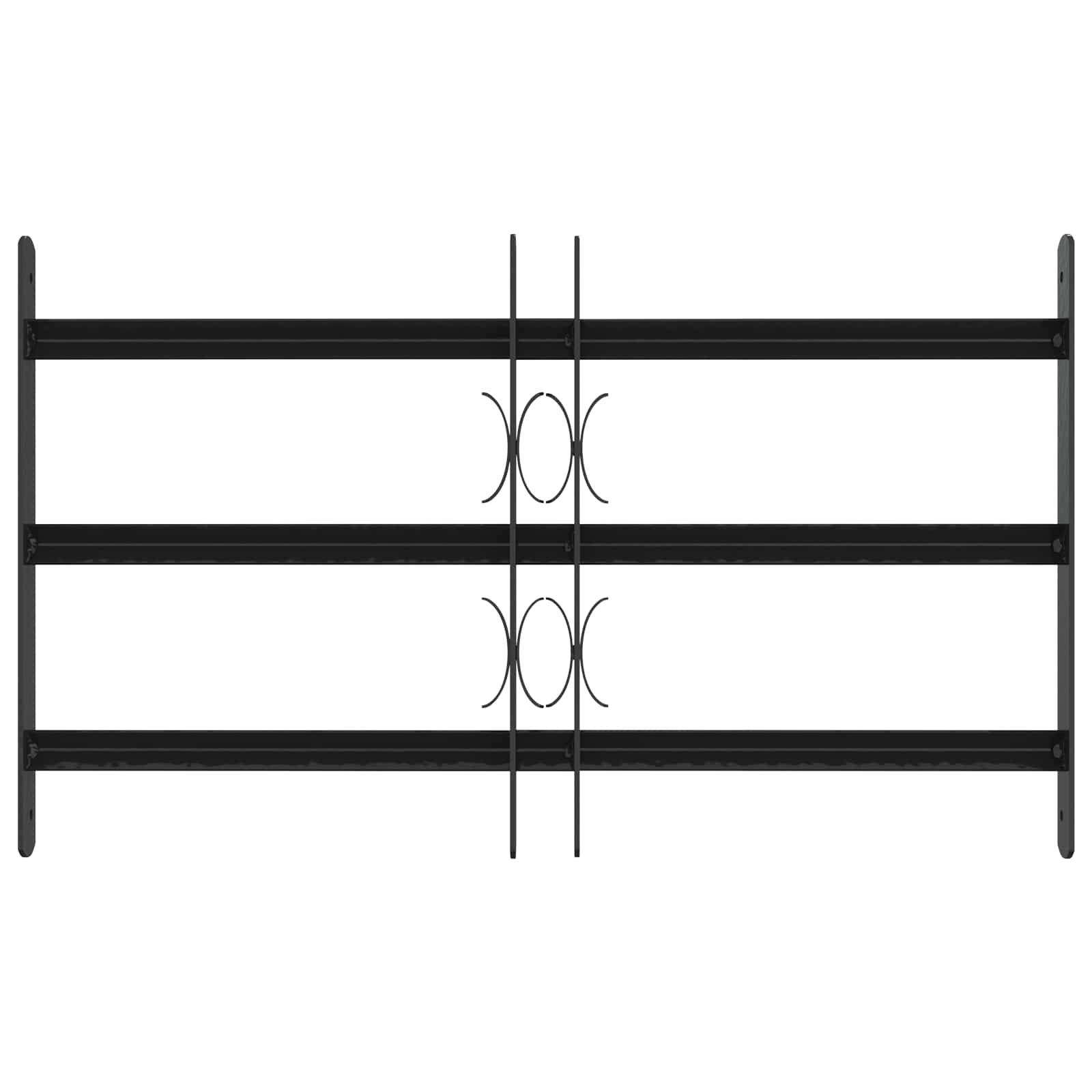 Griglia di Sicurezza per Finestra con 3 Traversine - Set 3 pz