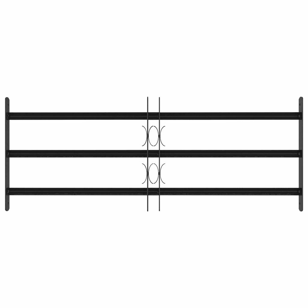 Griglia di Sicurezza per Finestra con 3 Traversine - Set 3 pcs