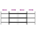 Griglia di Sicurezza per Finestra con 3 Traversine - Set 3 pcs