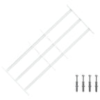 Griglia di Sicurezza per Finestra con 3 Traversine 63-114 cm
