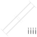 Griglia di Sicurezza per Finestre con 2 Traverse - Set 3 pz