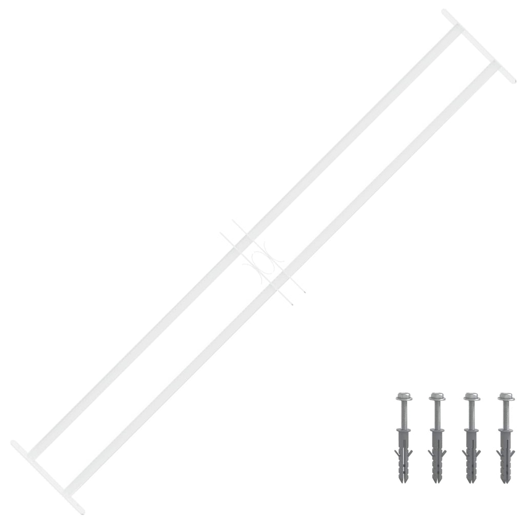 Griglia di Sicurezza per Finestre con 2 Traverse - Set 3 pezzi
