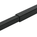 Barra di Sicurezza Regolabile per Finestra Nero 710-1200 mm