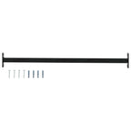 Barra di Sicurezza Regolabile per Finestra Nero 710-1200 mm