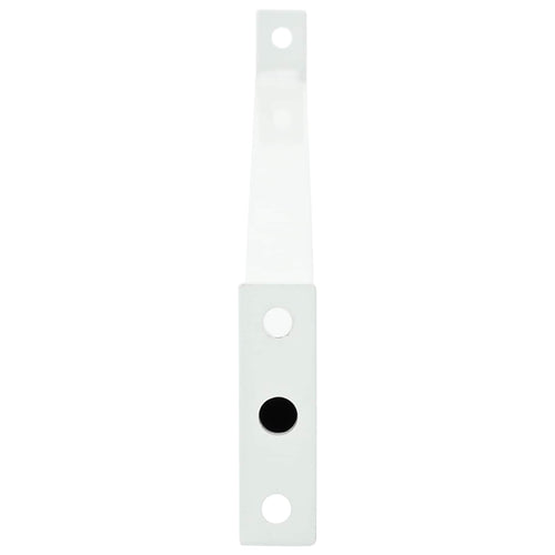 Barra di Sicurezza Regolabile per Finestra 710-1200 mm Acciaio Bianco (3 pz)