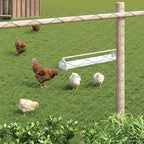 Recinzione a rete metallica Verde 2 x 20 m Acciaio