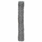 Recinzione a rete metallica galvanizzata 2 x 10 m