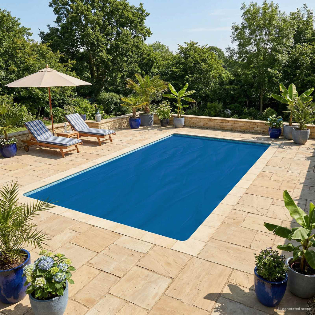 Copertura solare per piscina 1000 x 500 cm 110 μm PE