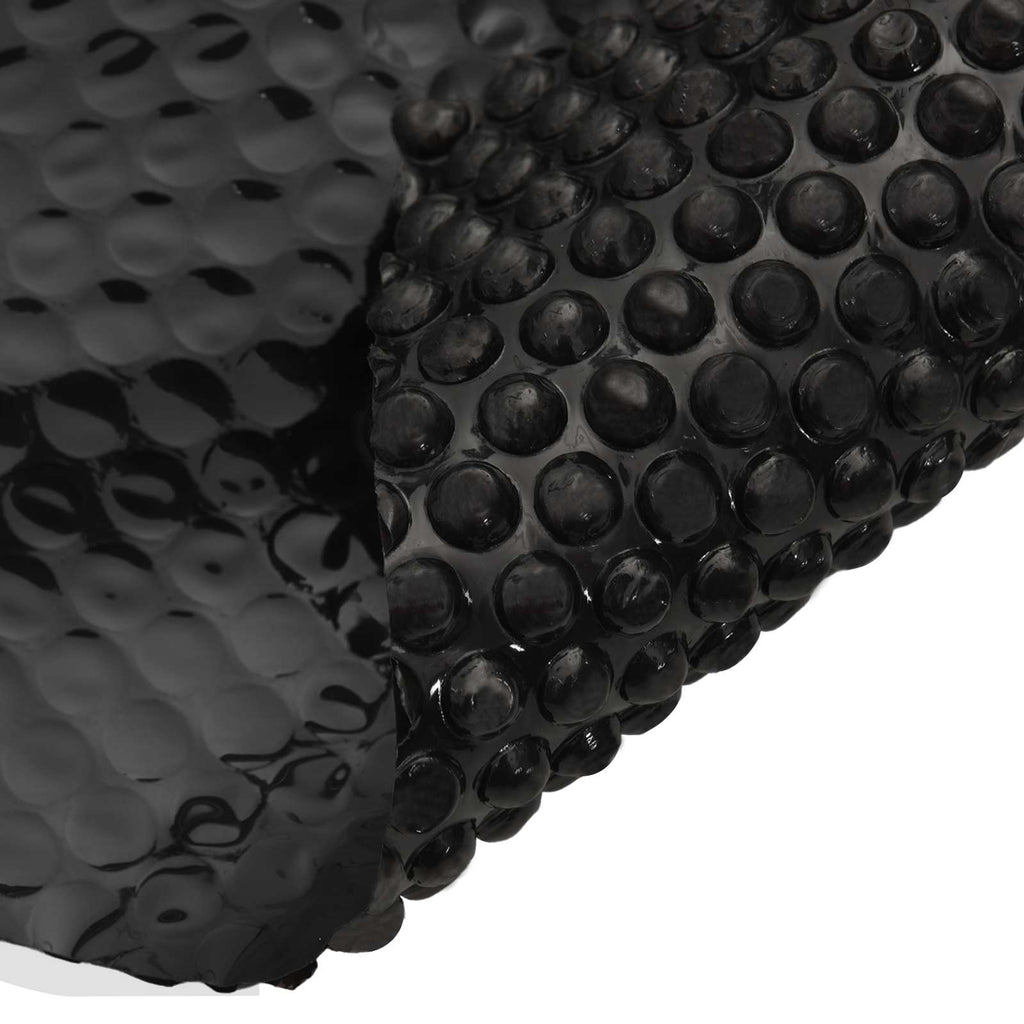 Copertura Solare per Piscina PE Nero Diametro 381 cm