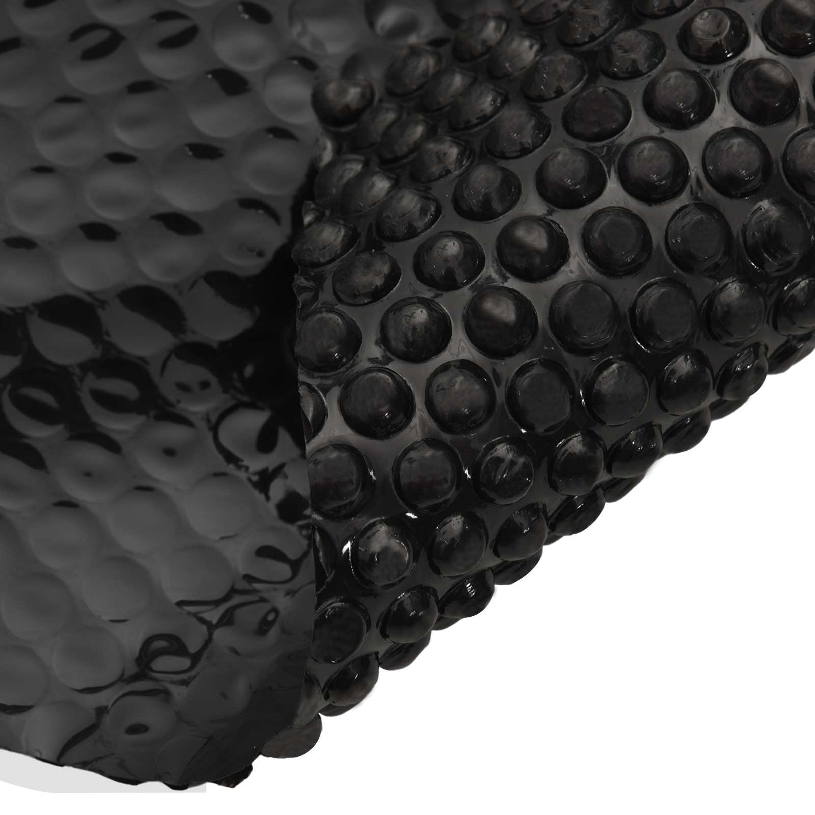Copertura Solare per Piscina PE Nero Diametro 381 cm