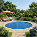 Copertura Solare per Piscina Ø 381 cm PE 200 μm Blu