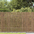 Recinzione per Giardino in Giunco Naturale 400 x 90 cm