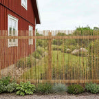 Recinzione per Giardino Carbonizzato Giunco 500 x 100 cm