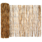 Recinzione per Giardino Carbonizzato 1000 x 90 cm Giunco