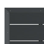 Piastra base per doccia nero 101 x 63 x 5,5 cm WPC