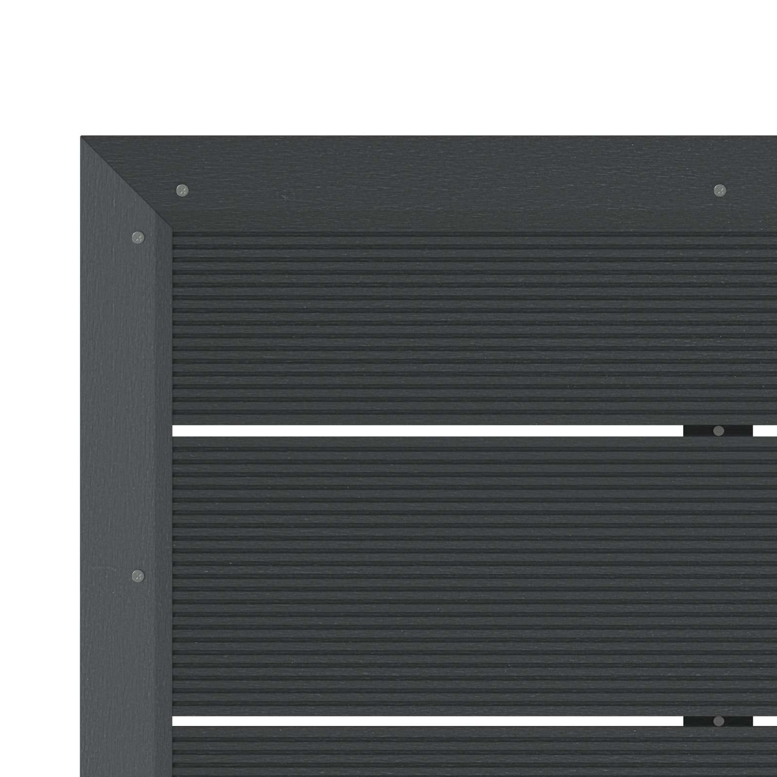 Piastra base per doccia nero 101 x 63 x 5,5 cm WPC