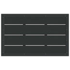 Piastra base per doccia nero 101 x 63 x 5,5 cm WPC