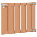Cancello da Giardino 100 x 80 cm WPC e Alluminio Marrone