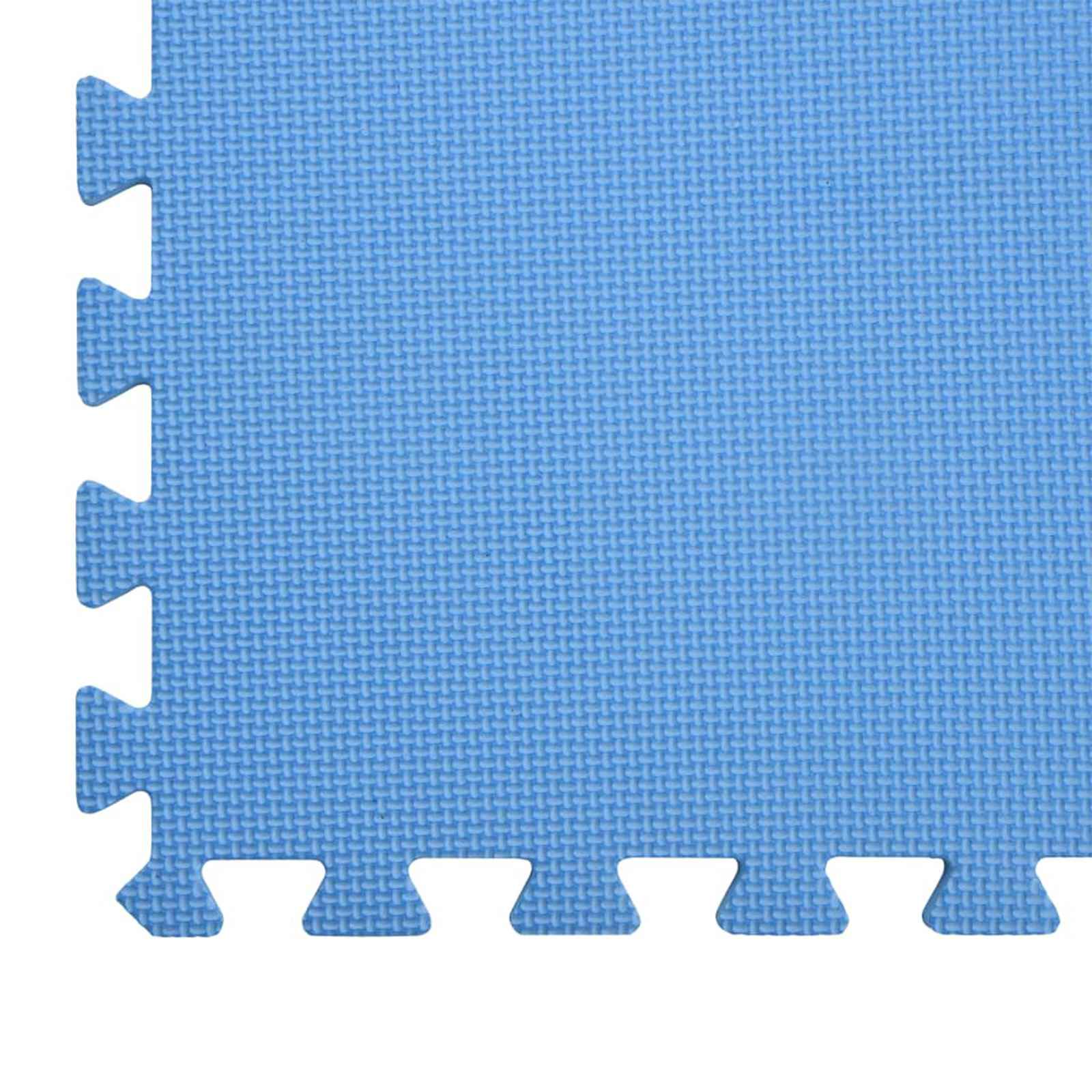 Tappetino per piscina 6 pezzi blu 2,16 m² schiuma EVA
