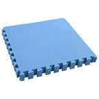 Tappetino per piscina 6 pezzi blu 2,16 m² schiuma EVA