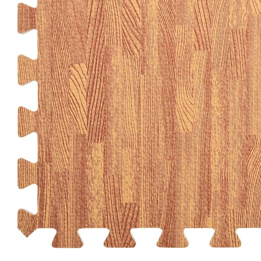 Tappetino per piscina 6 pezzi legno 4,32 ㎡ schiuma EVA