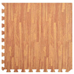 Tappetino per piscina 6 pezzi legno 4,32 ㎡ schiuma EVA