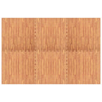 Tappetino per piscina 6 pezzi legno 4,32 ㎡ schiuma EVA