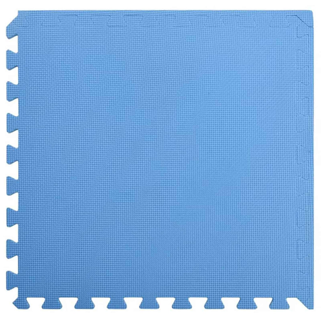 Tappetino per piscina 12 pezzi Blu 4,32 m² Schiuma EVA