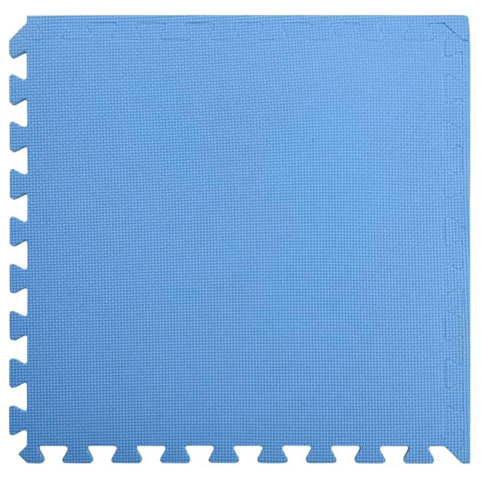 Tappetino per piscina 12 pezzi Blu 4,32 m² Schiuma EVA