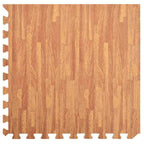 Tappetino per piscina 12 pezzi legno 4,32 ㎡ schiuma EVA