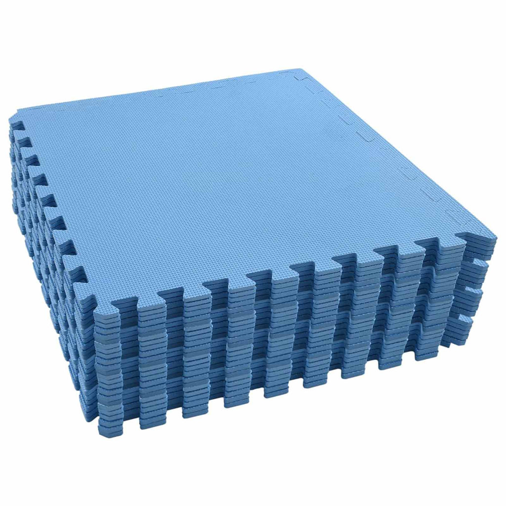 Tappetino per piscina 24 pcs Blu 8,64 ㎡ Schiuma EVA