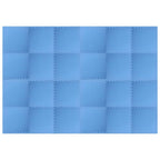 Tappetino per piscina 24 pcs Blu 8,64 ㎡ Schiuma EVA