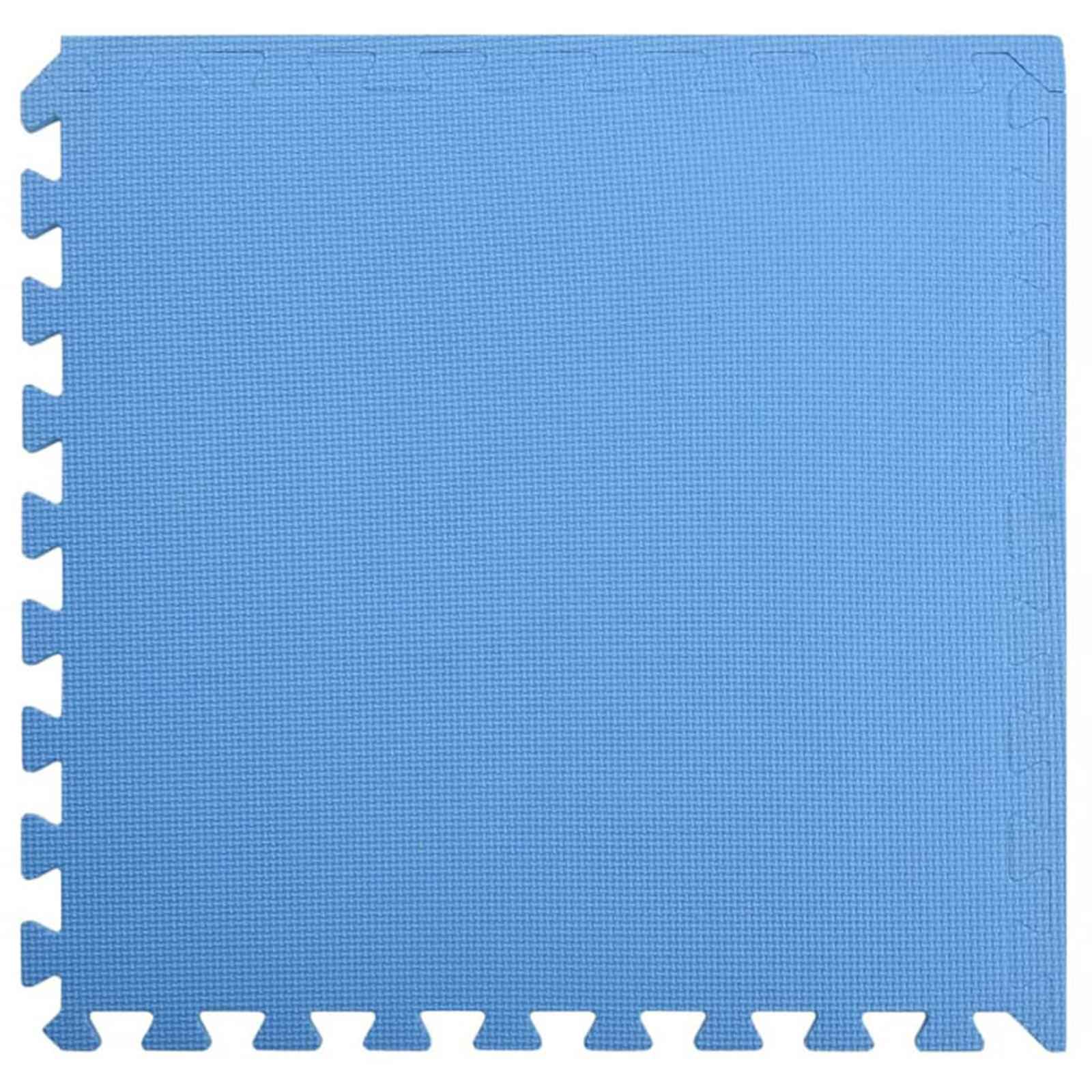 Tappetino per piscina 24 pcs Blu 8,64 ㎡ Schiuma EVA