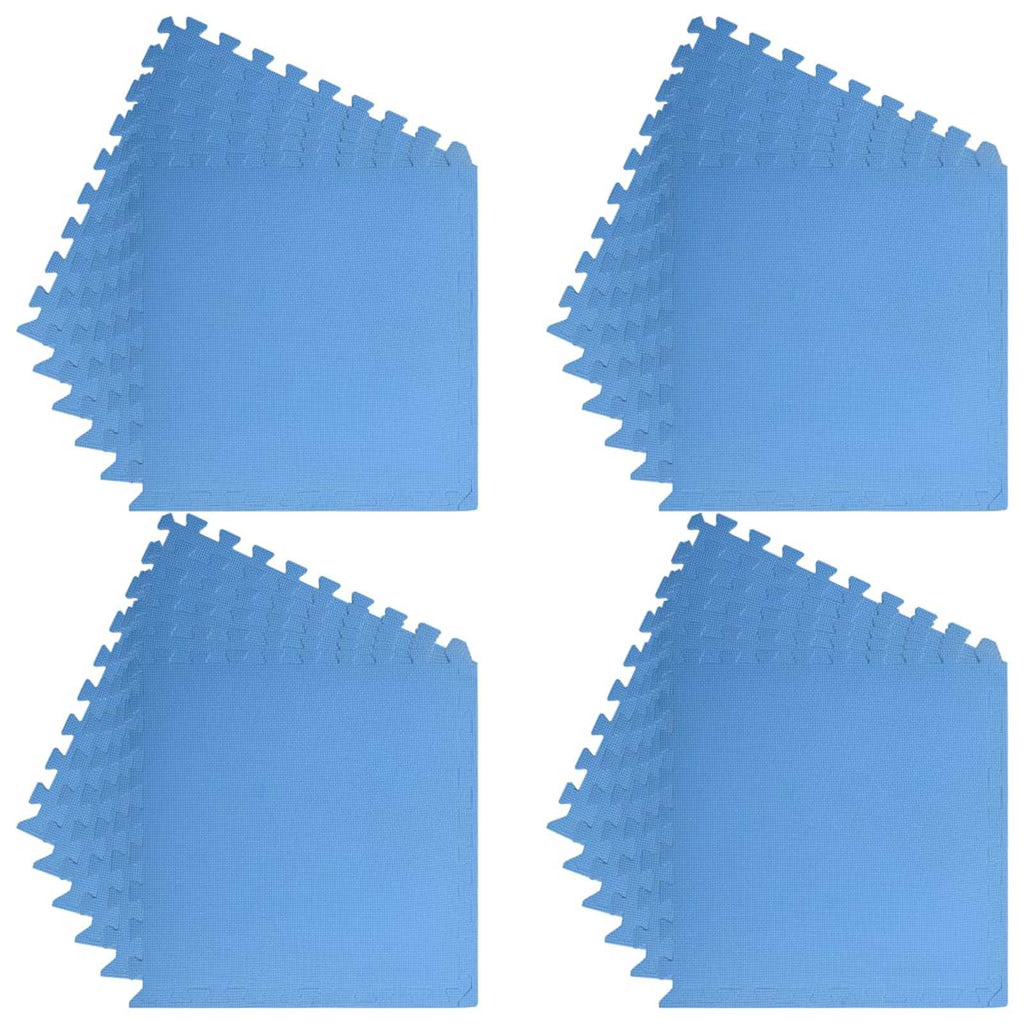 Tappetino per piscina 24 pcs Blu 8,64 ㎡ Schiuma EVA