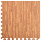 Tappetino per piscina 24 pcs legno 8,64 ㎡ schiuma EVA