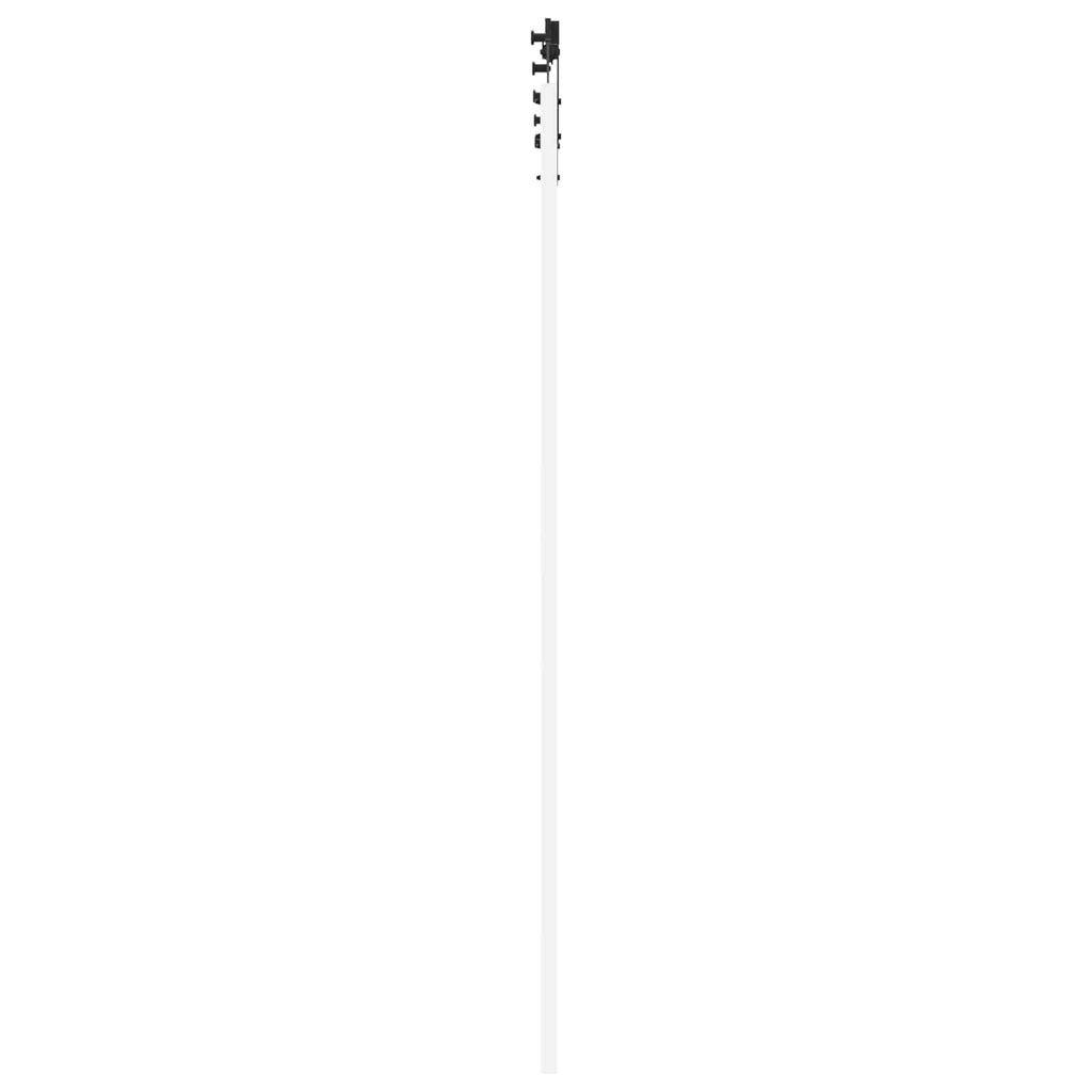 Porta scorrevole bianco e nero 83 x 232 cm legno pino