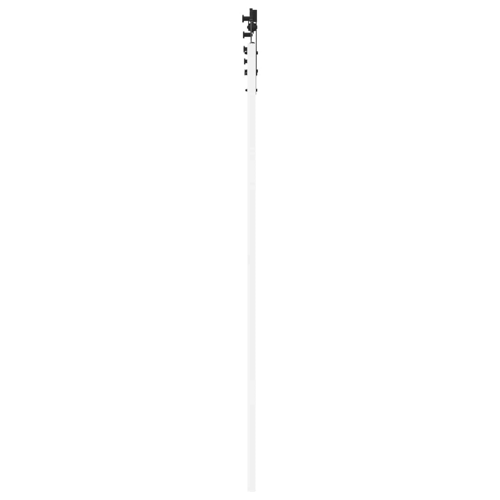 Porta Scorrevole Bianco 83 x 202 cm Legno Massello di Pino