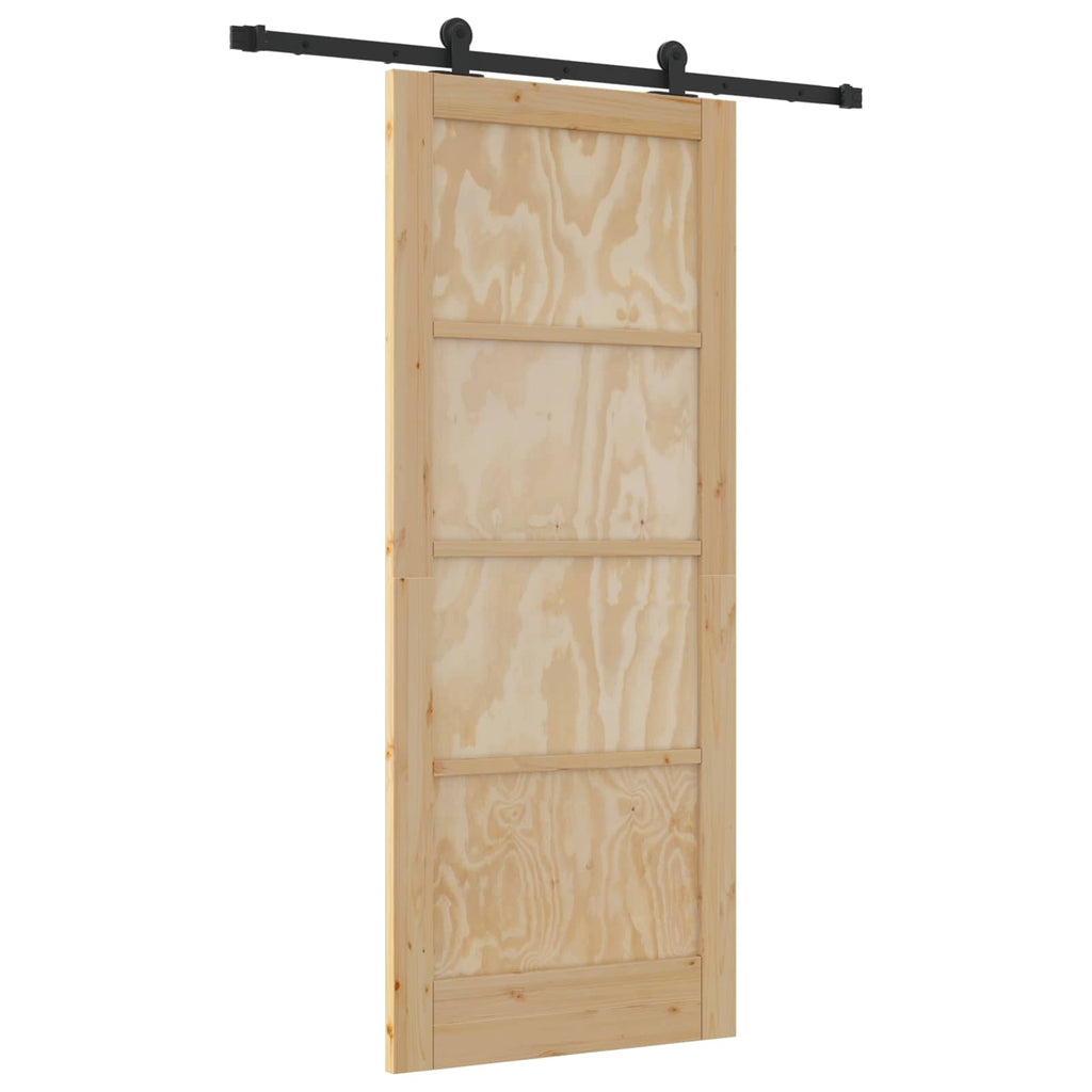 Porta scorrevole ORKDAL Naturale 83 x 202 cm