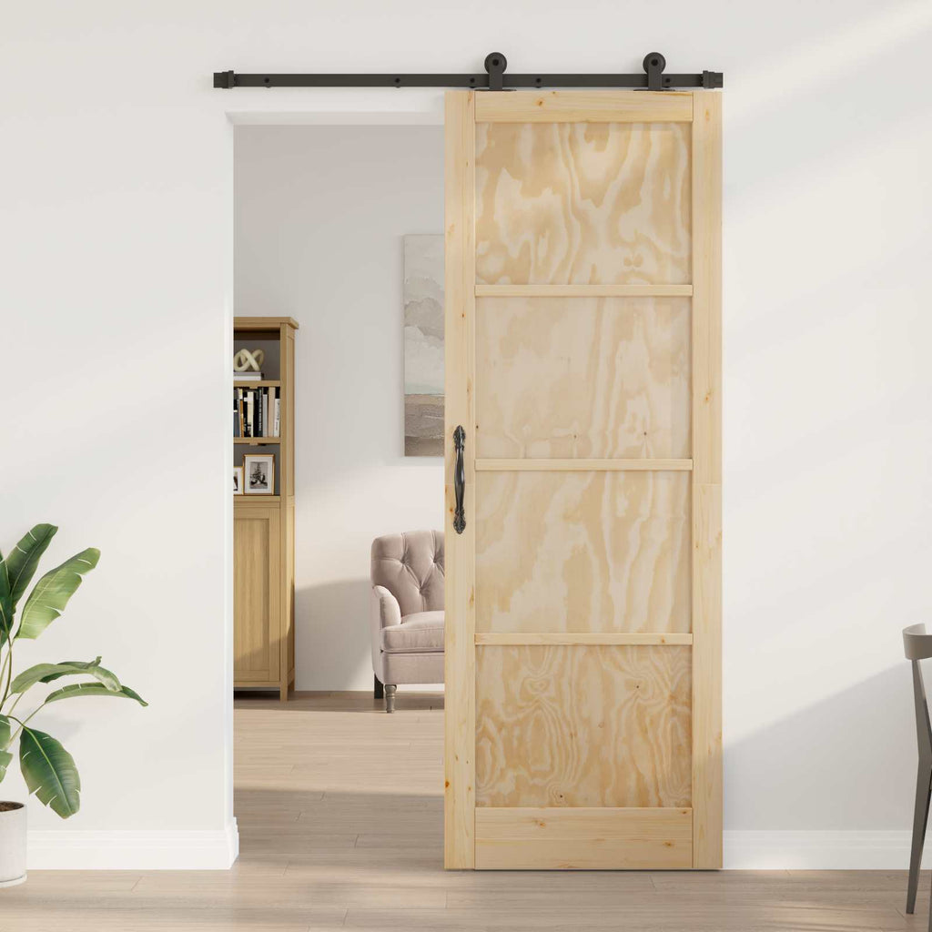 Porta Scorrevole ORKDAL Naturale 83 x 232 cm
