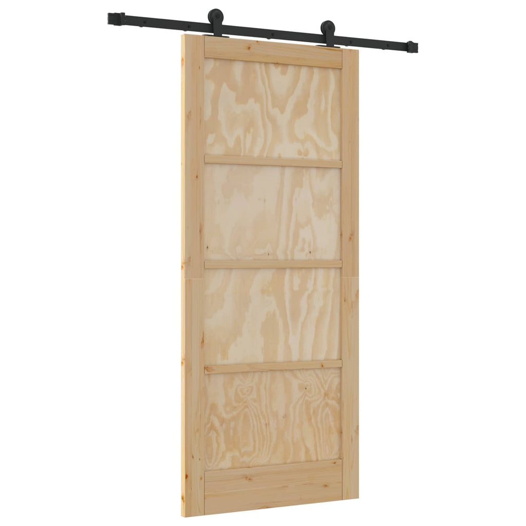 Porta Scorrevole ORKDAL Naturale 86 x 198,5 cm