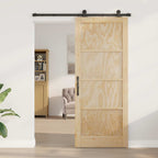 Porta Scorrevole ORKDAL Legno di Pino Naturale 86 x 211 cm