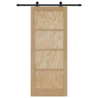 Porta Scorrevole ORKDAL Legno di Pino Naturale 86 x 211 cm
