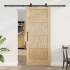 Porta scorrevole ORKDAL legno pino naturale 83 x 202 cm