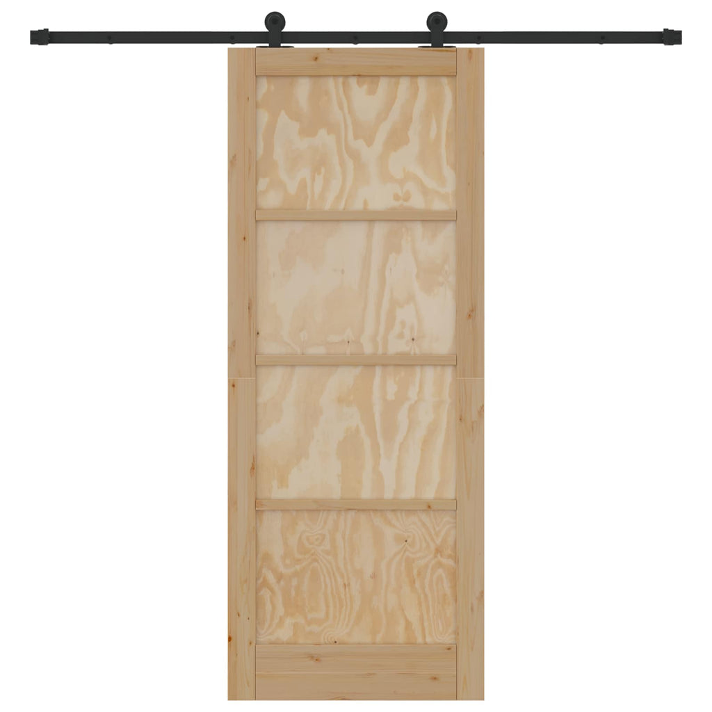 Porta scorrevole ORKDAL Naturale 83 x 211 cm