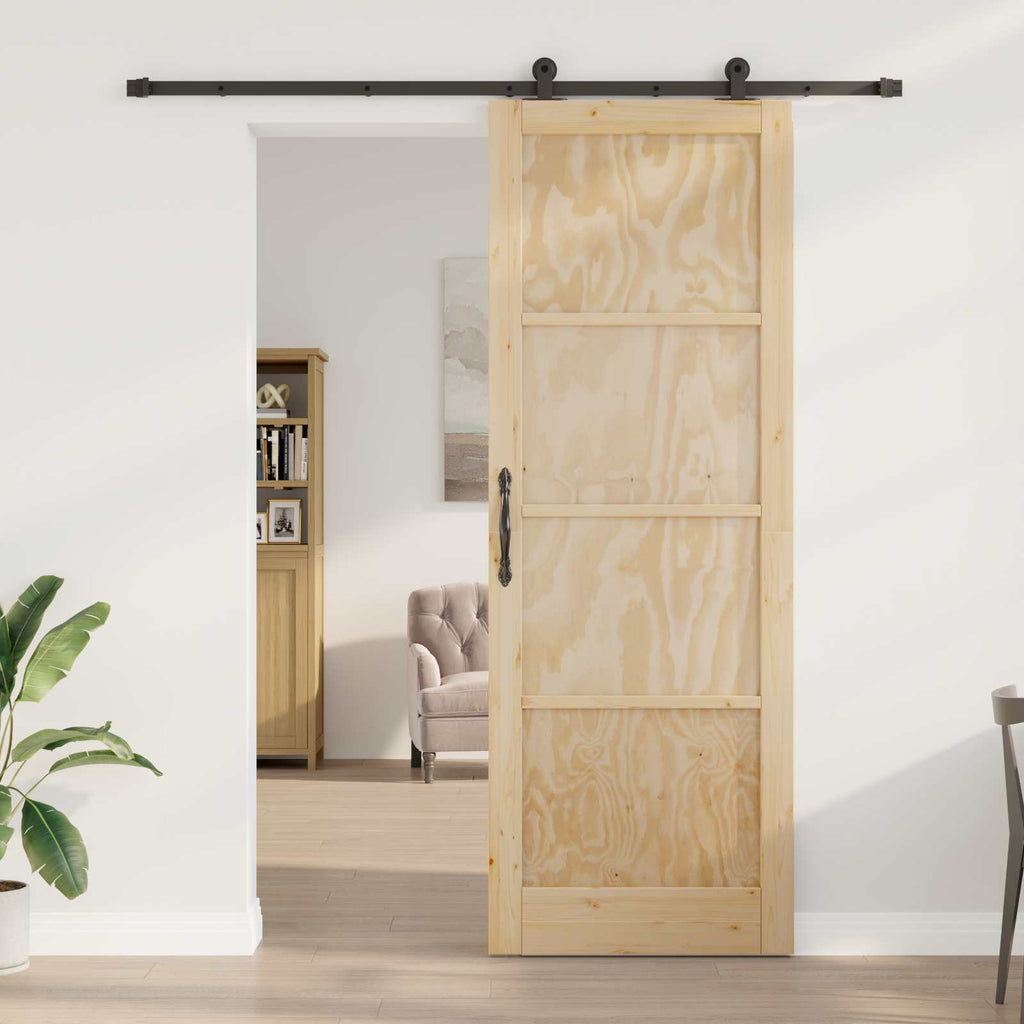 Porta Scorrevole ORKDAL Naturale 83 x 232 cm