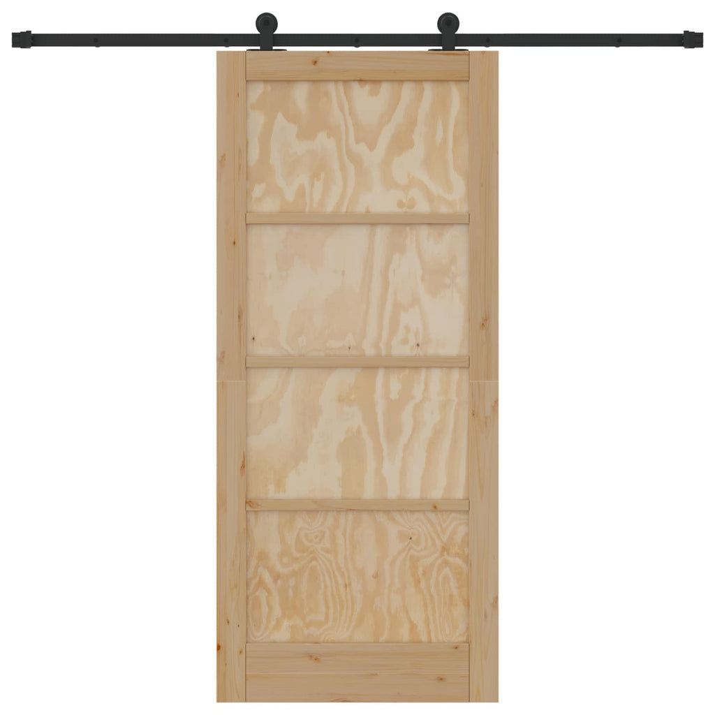 Porta Scorrevole ORKDAL Naturale 86 x 198,5 cm