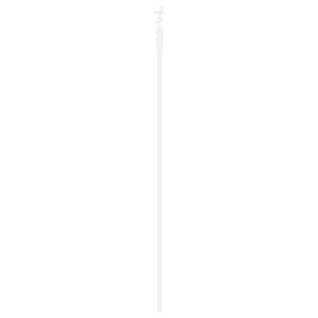 Porta Scorrevole Bianco 83 x 202 cm Legno Massello di Pino